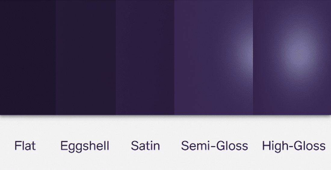 Different Paint Sheen (VIOLET)